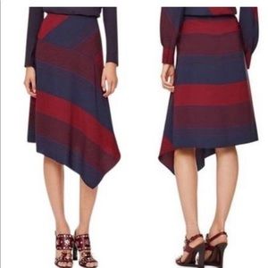 Tory Burch asymetrical skirt size 6